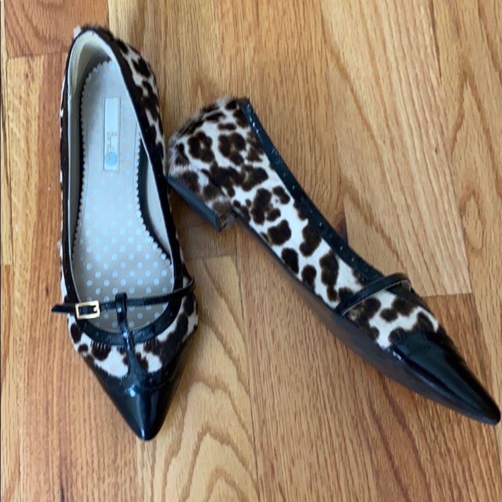 Boden leopard print flats